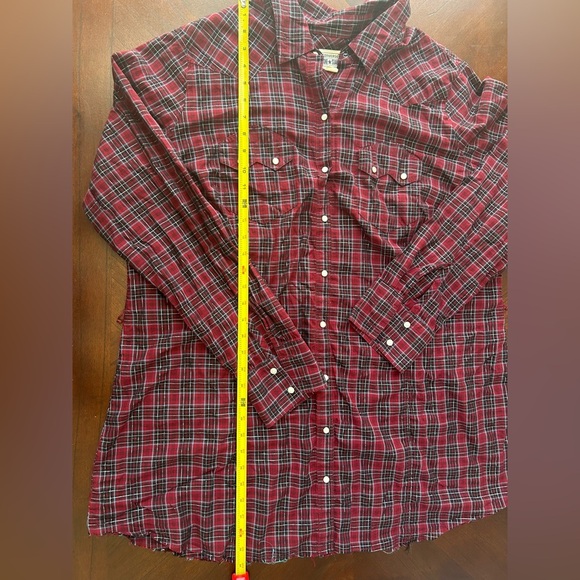 Converse Plaid Red women  Shirt size 3 - Picture 7 of 7